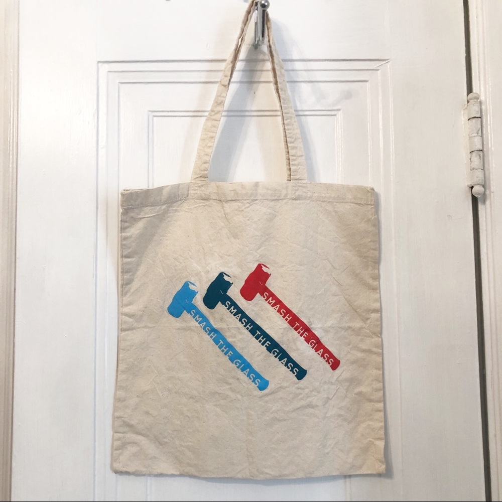 Break the Glass cloth tote bag